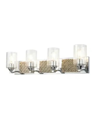Lucas + McKearn Bocage 4-Light Bath Vanity Lighting | Thumbnail 1 Lucas + McKearn Bocage 4-Light Bath Vanity Lighting | Thumbnail 1