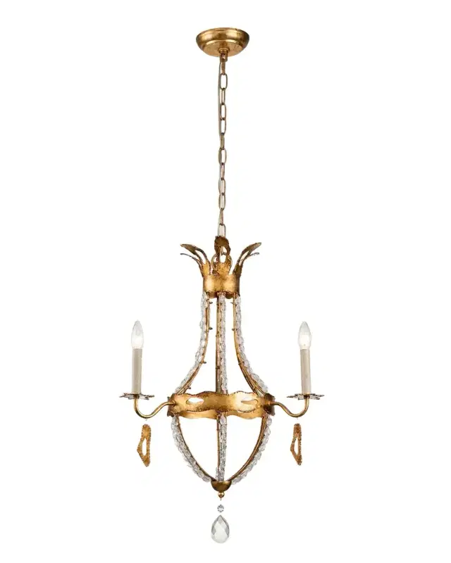 Lucas + McKearn Monteleone 3-Light Chandelier