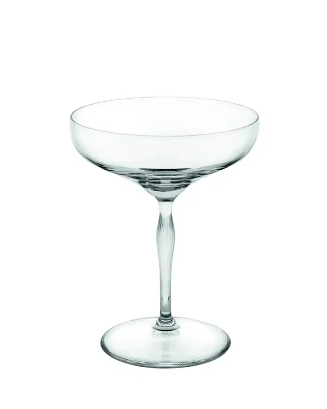 Lalique Crystal Champagne Coupe Glass
