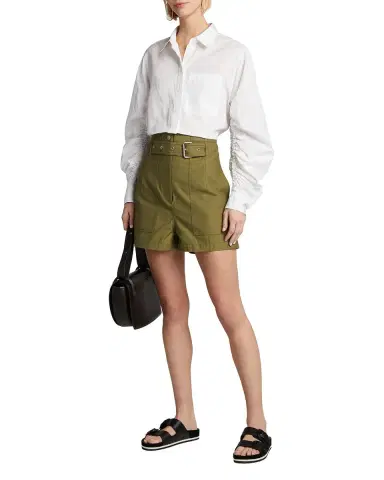 3.1 Phillip Lim Long-Sleeve Shirt W Gathered Detail | Thumbnail 1