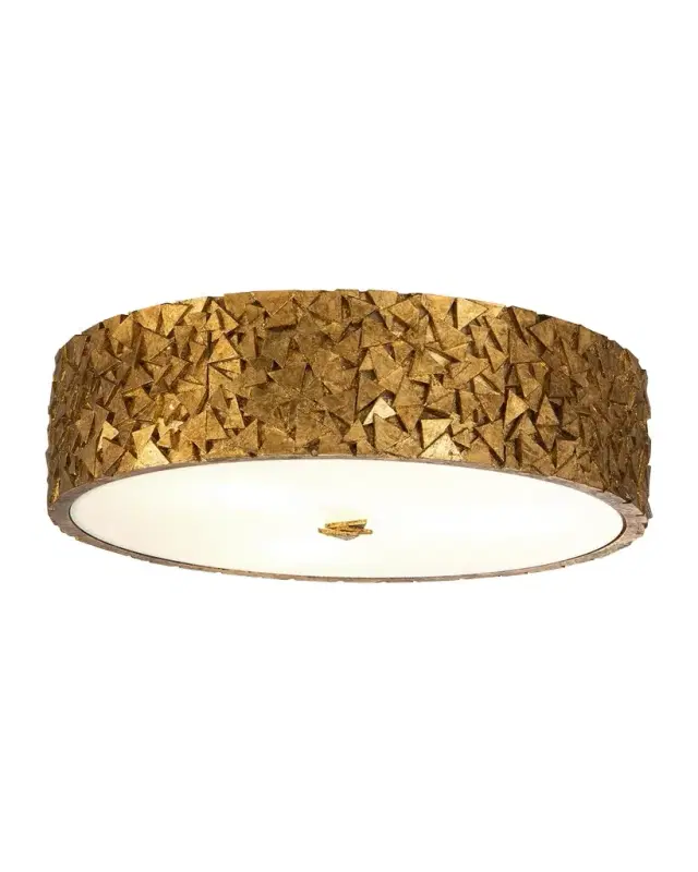 Lucas + McKearn Mosaic 3-Light Ceiling Light, 16"