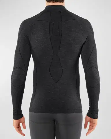 FALKE Men's Wool Tech Long-Sleeve Shirt | Thumbnail 2