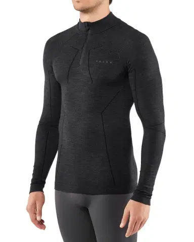 FALKE Men's Wool Tech Long-Sleeve Shirt | Thumbnail 1