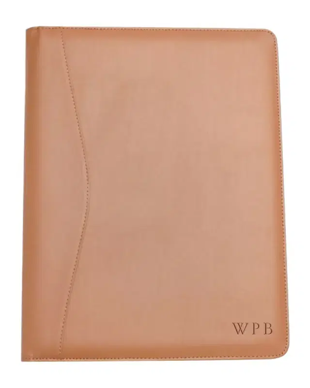 ROYCE New York Executive Leather Writing Portfolio, Personalized