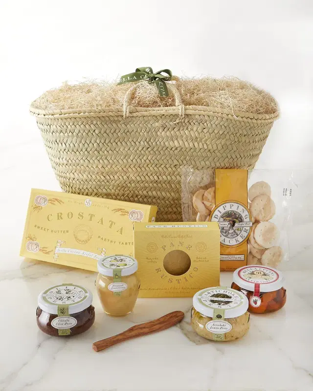 Bella Cucina The O List Antipasti Party in a Basket