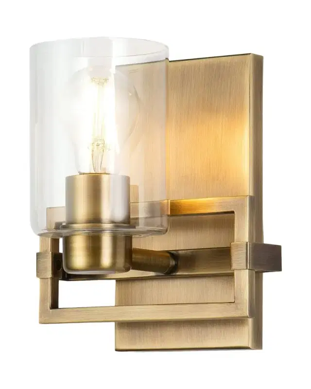 Lucas + McKearn Estes 1-Light Bath Vanity Light