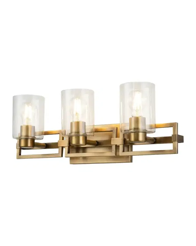 Lucas McKearn Estes 3-Light Bath Vanity Light