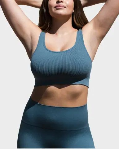 BLANQI Maternity Everyday Ribbed Seamless Bralette | Thumbnail 1