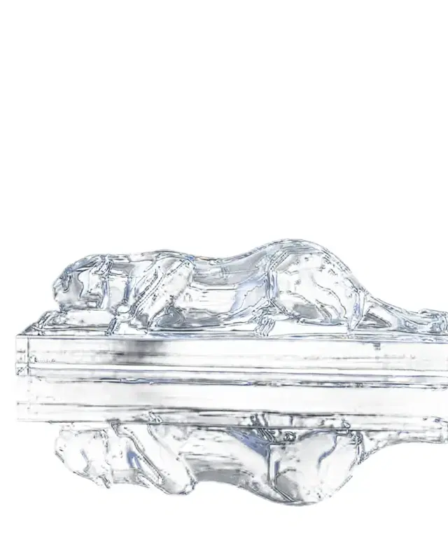 Baccarat Heritage Panther Statue