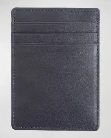 Royce New York Monogrammed Leather Magnetic Money Clip Wallet, Personalized | Thumbnail 2 Royce New York Monogrammed Leather Magnetic Money Clip Wallet, Personalized | Thumbnail 2