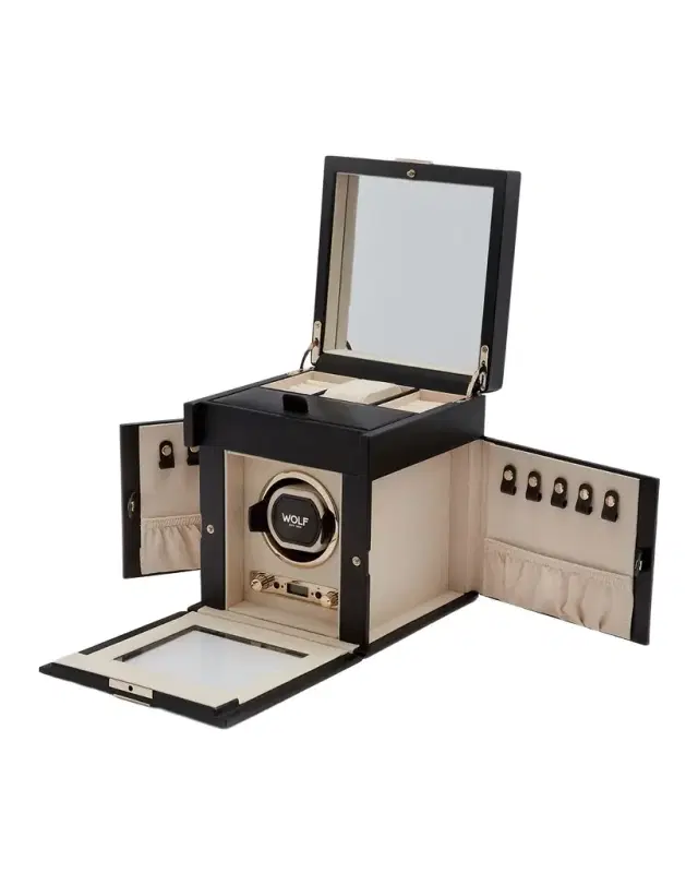 Palermo Single Watch Winder with Storage