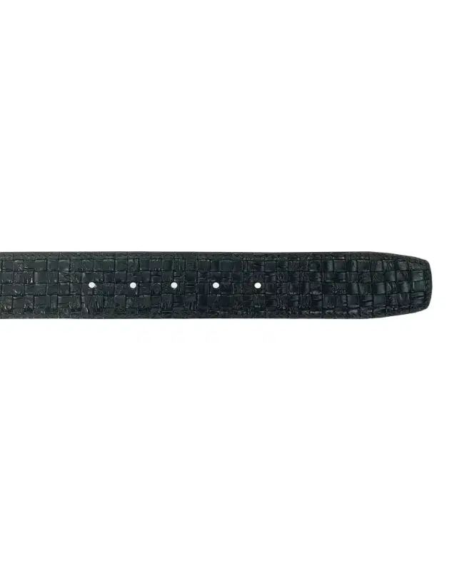 Stefano Ricci Men's Crocodile Belt with Eagle Buckle