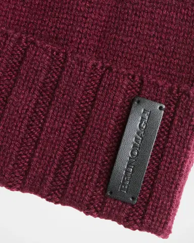 Bruno Magli Men 's Rib-Cuff Cashmere Beanie Hat | Thumbnail 2