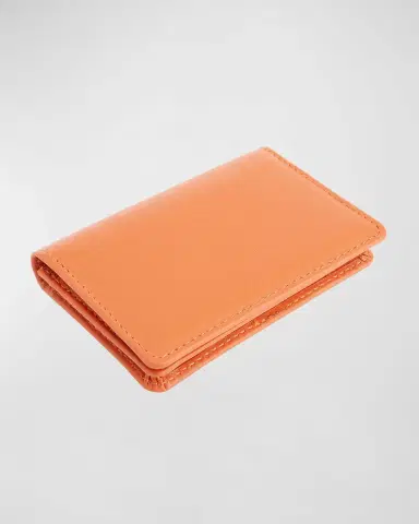 Royce New York Monogrammed Leather Card Holder Wallet | Thumbnail 3