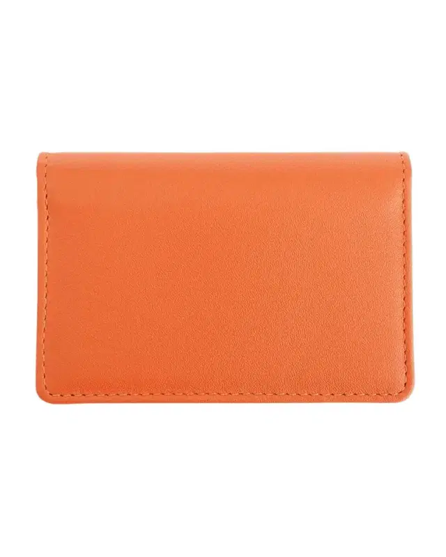 Royce New York Monogrammed Leather Card Holder Wallet