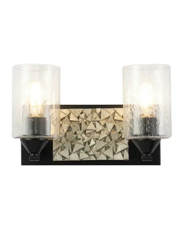Lucas + McKearn Bocage 2-Light Bath Vanity Light
