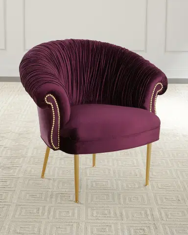 Haute House Salinas Velvet Chair | Thumbnail 2