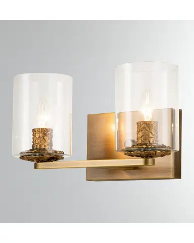 Lucas + McKearn Bolivar 2-Light Bath Vanity Light | Thumbnail 2 Lucas + McKearn Bolivar 2-Light Bath Vanity Light | Thumbnail 2