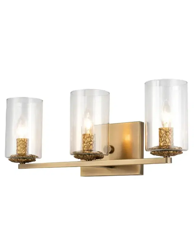 Lucas + McKearn Bolivar 3-Light Bath Vanity Light