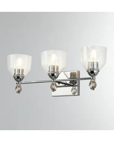 Lucas + McKearn Felice 3-Light Bath Vanity Light | Thumbnail 2 Lucas + McKearn Felice 3-Light Bath Vanity Light | Thumbnail 2