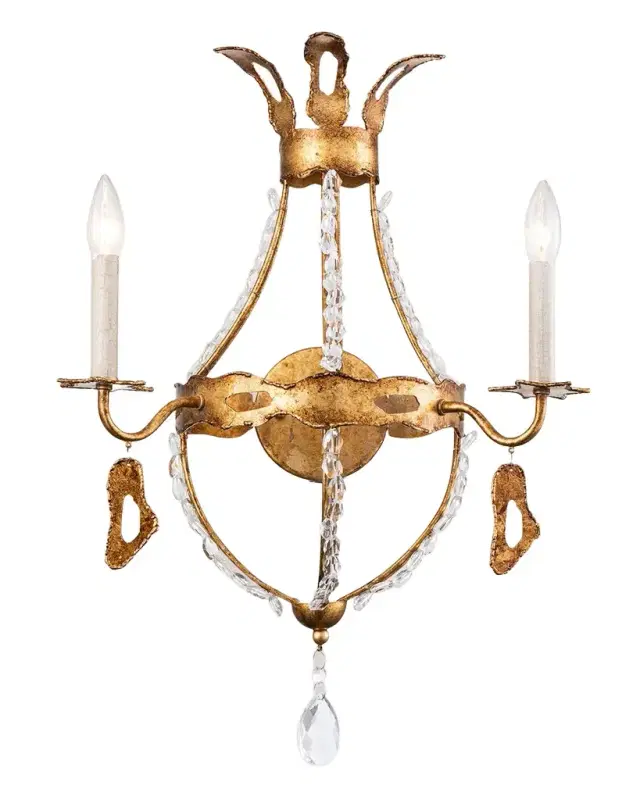 Lucas + McKearn Monteleone 2-Light Wall Sconce