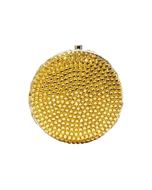 Judith Leiber Couture Macaron Crystal Pillbox
