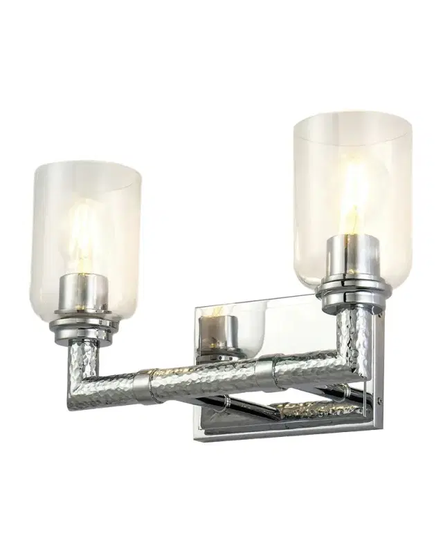 Lucas + McKearn Rampart 2-Light Bath Vanity Light