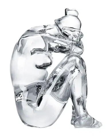 Baccarat Crystal "La Nuit" Sculpture | Thumbnail 1