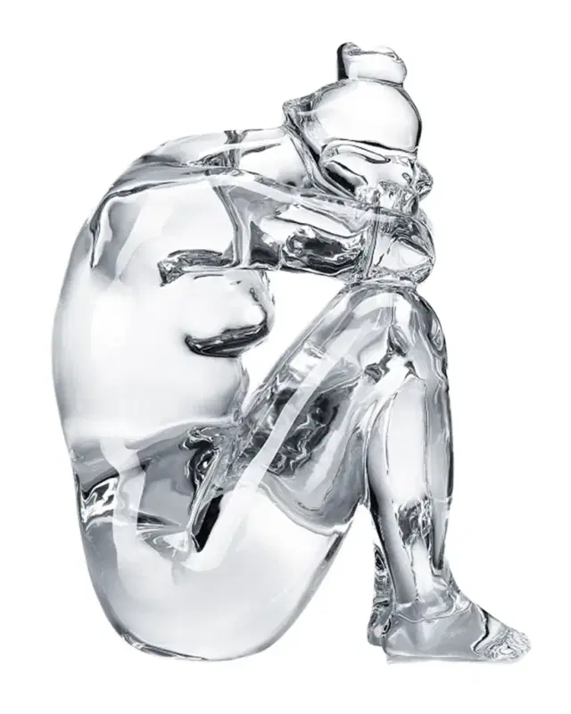 Baccarat Crystal "La Nuit" Sculpture