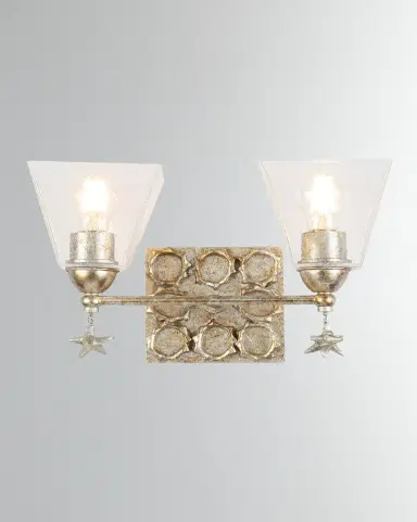 Lucas + McKearn Star 2-Light Bath Vanity Light | Thumbnail 2 Lucas + McKearn Star 2-Light Bath Vanity Light | Thumbnail 2