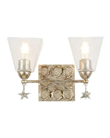 Lucas + McKearn Star 2-Light Bath Vanity Light | Thumbnail 1 Lucas + McKearn Star 2-Light Bath Vanity Light | Thumbnail 1