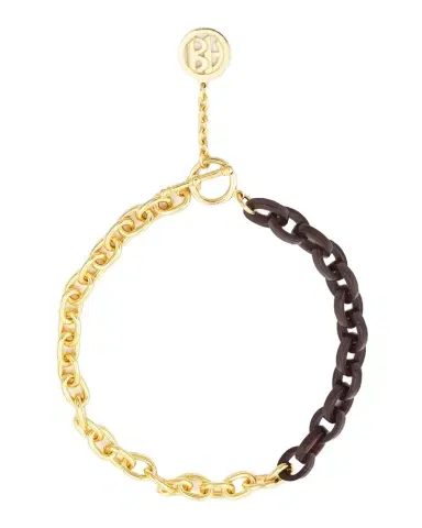 Ben-Amun Gold Link and Resin Necklace | Thumbnail 1 Ben-Amun Gold Link and Resin Necklace | Thumbnail 1