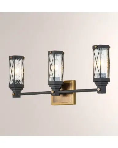 Lucas McKearn Abbey 3-Light Bath Vanity Light | Thumbnail 2 Lucas McKearn Abbey 3-Light Bath Vanity Light | Thumbnail 2