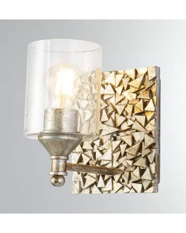Lucas + McKearn Mosaic 1-Light Bath Vanity Light | Thumbnail 2 Lucas + McKearn Mosaic 1-Light Bath Vanity Light | Thumbnail 2