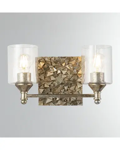 Lucas + McKearn Mosaic 2-Light Bath Vanity Light | Thumbnail 2 Lucas + McKearn Mosaic 2-Light Bath Vanity Light | Thumbnail 2