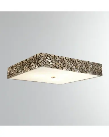 Lucas + McKearn Mosaic 3-Light Square Flush Mount | Thumbnail 2 Lucas + McKearn Mosaic 3-Light Square Flush Mount | Thumbnail 2