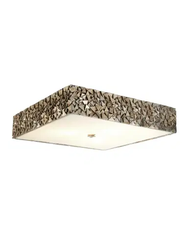Lucas + McKearn Mosaic 3-Light Square Flush Mount | Thumbnail 1 Lucas + McKearn Mosaic 3-Light Square Flush Mount | Thumbnail 1