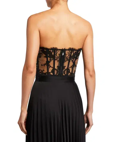 Alexander McQueen Strapless Lace Bustier Top | Thumbnail 2 Alexander McQueen Strapless Lace Bustier Top | Thumbnail 2