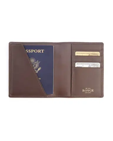ROYCE New York RFID Blocking Passport Case | Thumbnail 2