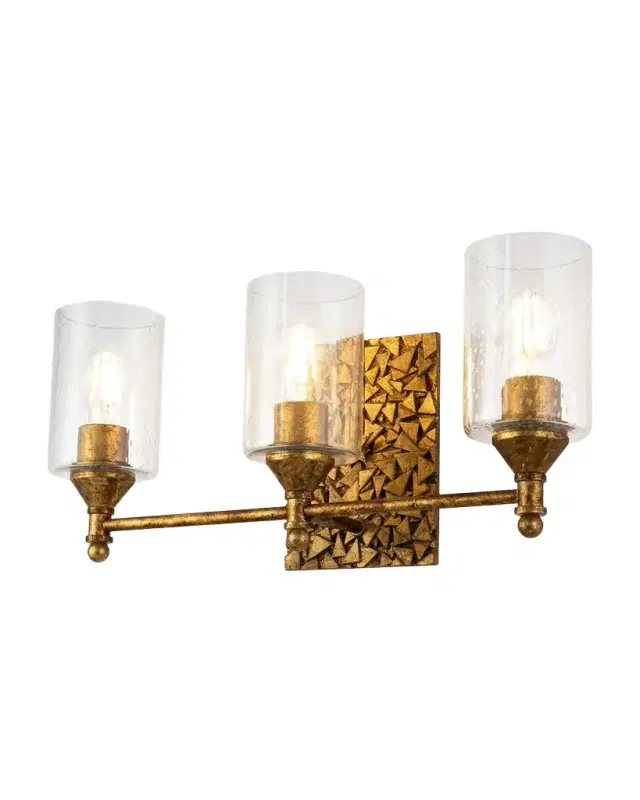Lucas McKearn Mosaic 3-Light Bath Vanity Light