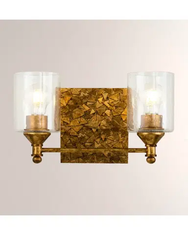 Lucas + McKearn Mosaic 2-Light Bath Vanity Light | Thumbnail 2 Lucas + McKearn Mosaic 2-Light Bath Vanity Light | Thumbnail 2