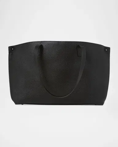 Akris Ai Small Leather Shoulder Tote Bag | Thumbnail 2