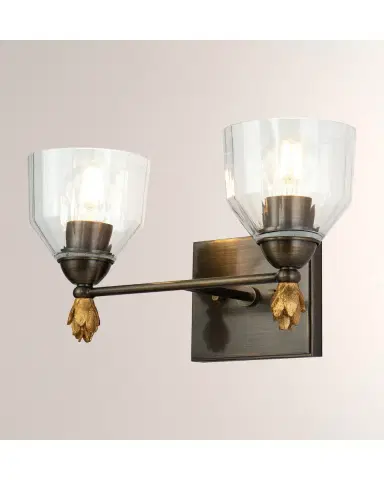 Lucas + McKearn Felice 2-Light Bath Vanity Light | Thumbnail 2 Lucas + McKearn Felice 2-Light Bath Vanity Light | Thumbnail 2