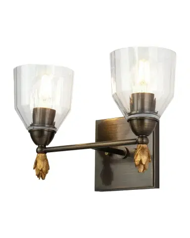 Lucas + McKearn Felice 2-Light Bath Vanity Light | Thumbnail 1 Lucas + McKearn Felice 2-Light Bath Vanity Light | Thumbnail 1