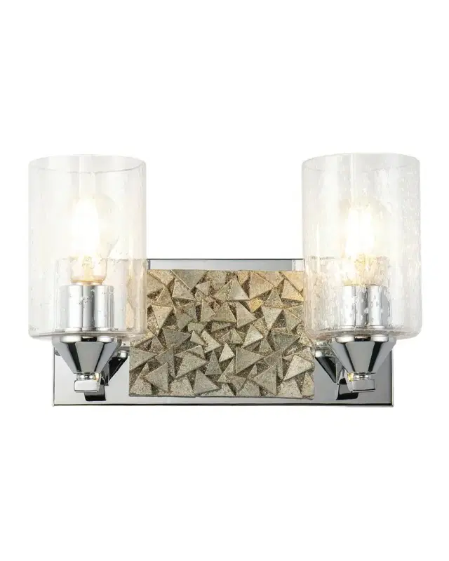 Lucas + McKearn Bocage 2-Light Bath Vanity Light