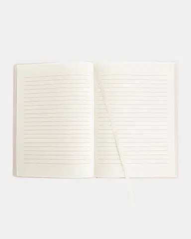Royce New York Monogrammed Leather Bound Executive Notebook, Personalized | Thumbnail 3