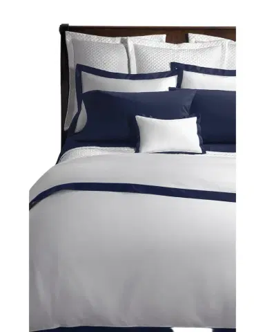 Ralph Lauren Home Organic Sateen Border Duvet | Thumbnail 1