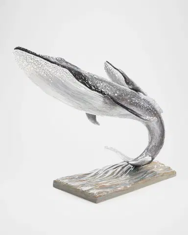 Jay Strongwater Whale Calf Decorative Accent | Thumbnail 3