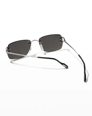 Cartier Men's Rimless Metal Sunglasses | Thumbnail 2 Cartier Men's Rimless Metal Sunglasses | Thumbnail 2