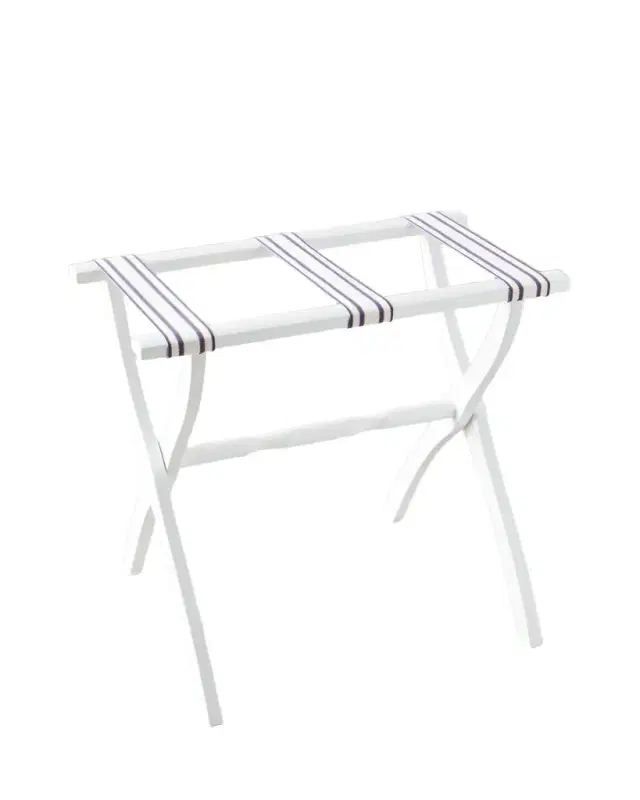 Gate House Furniture Dual Stripe Luggage Rack